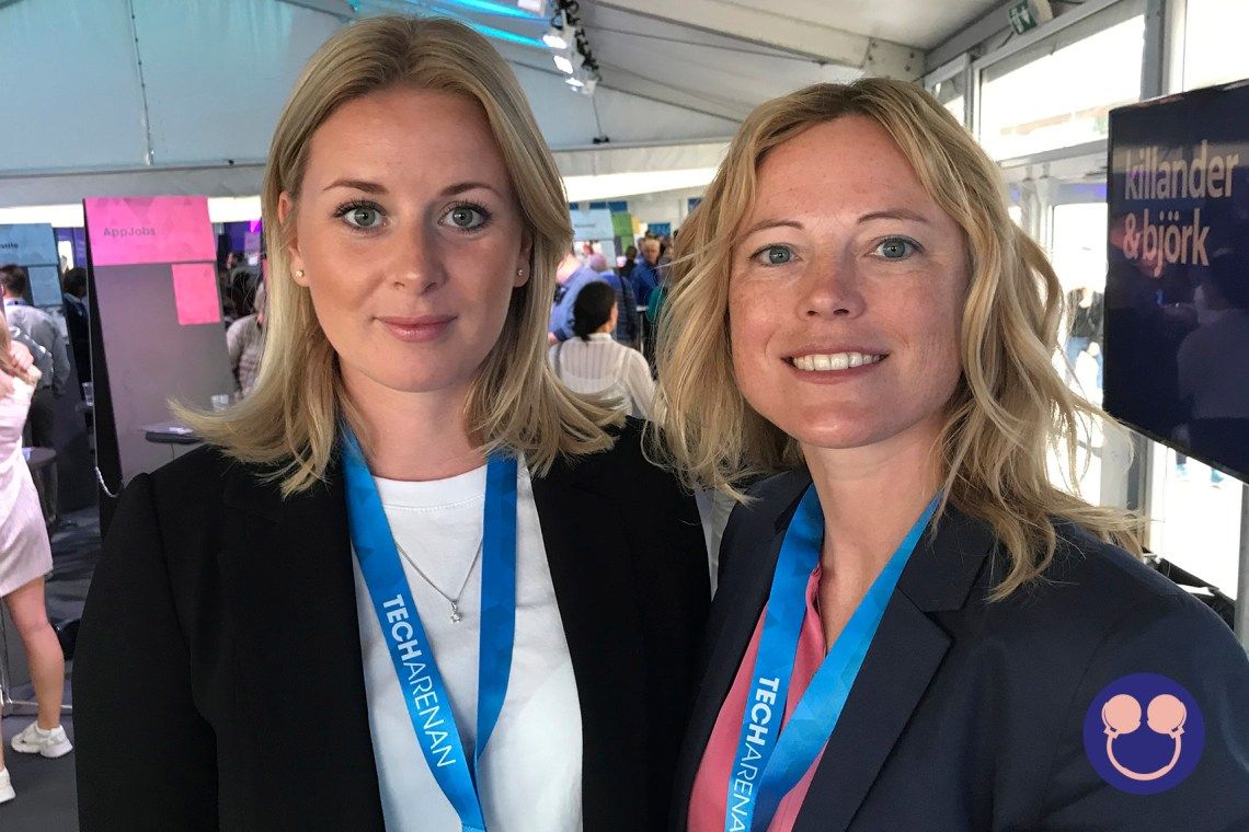 Emma Halling och Johanna Mattsson, Salesforce | Techarenan.news