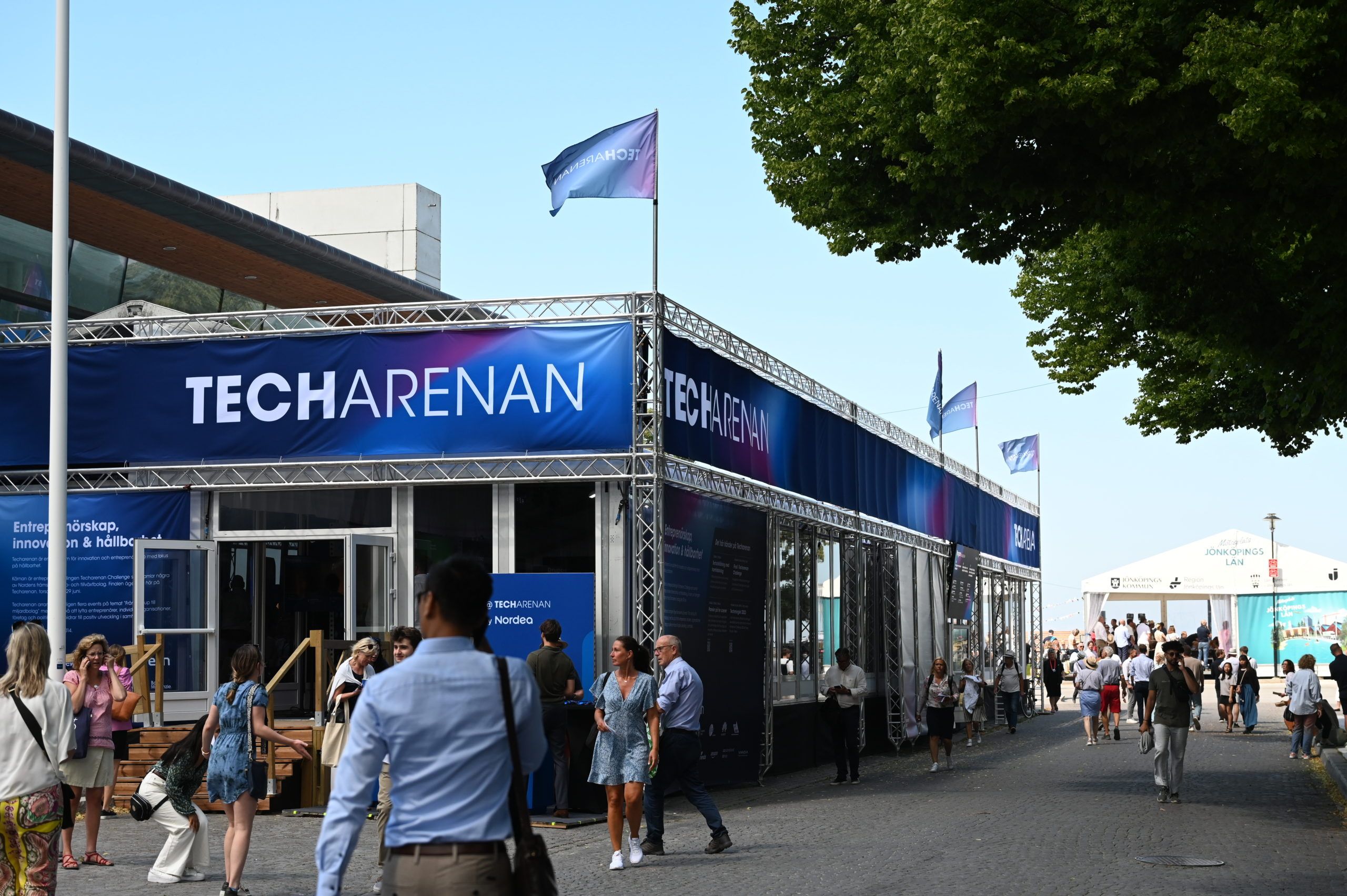 Techarenan expands in Almedalen – establishes an additional arena with ...